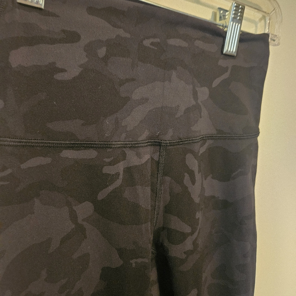 Black Camouflage Leggings